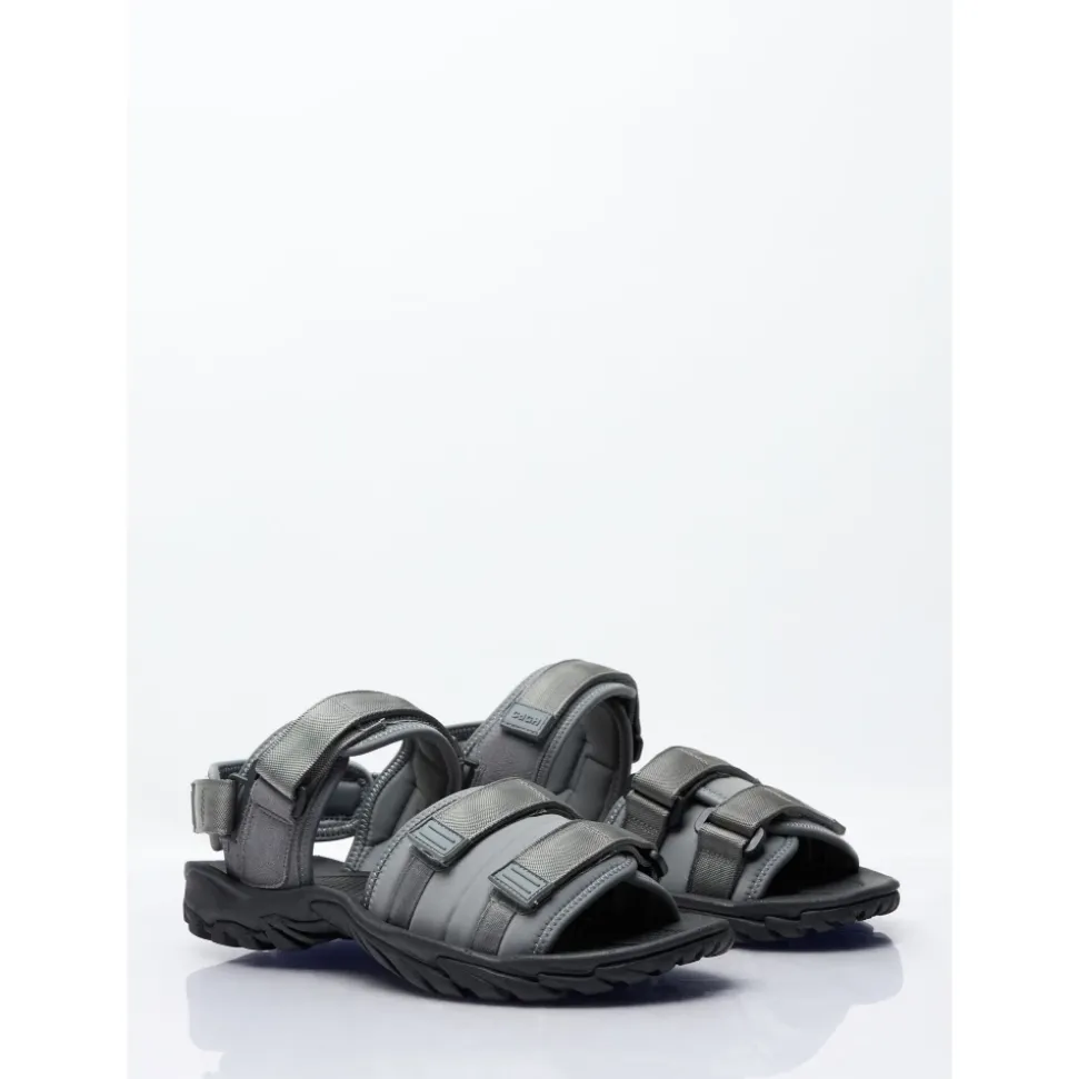 Stroppesandaler med logoapplikasjon