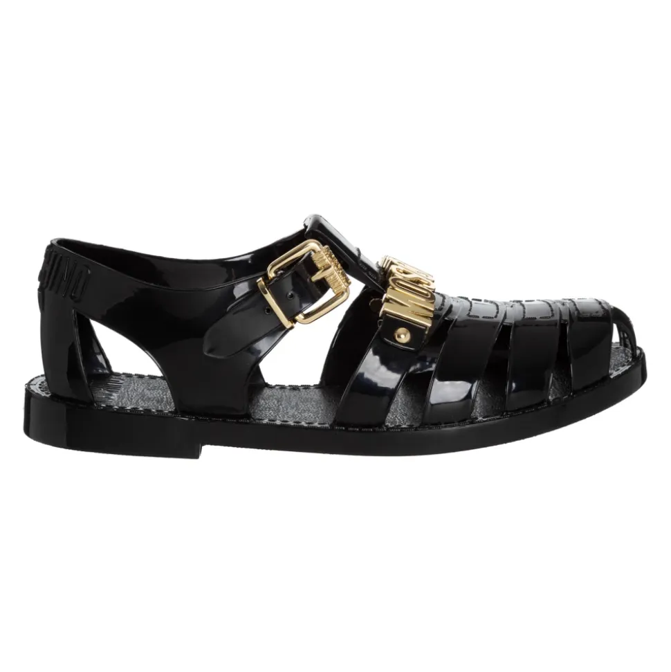 Stropp Lukking Enkel Jelly Sandaler