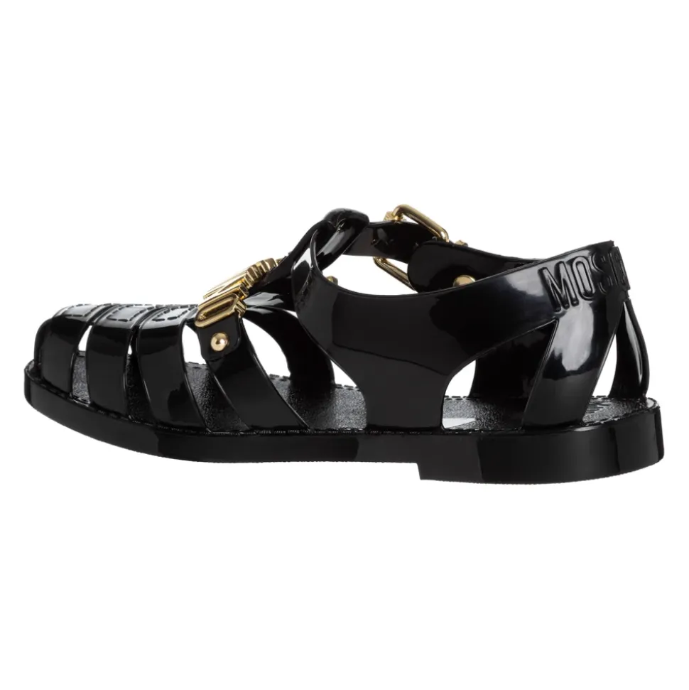 Stropp Lukking Enkel Jelly Sandaler