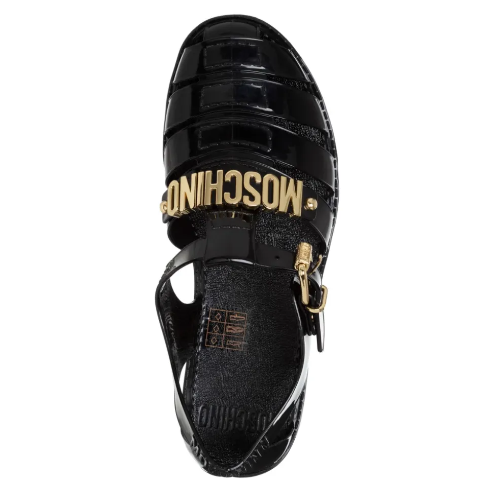 Stropp Lukking Enkel Jelly Sandaler