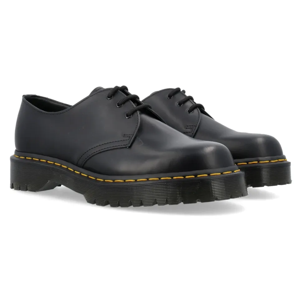 Svarte Lukkede Oxford Sko AW24