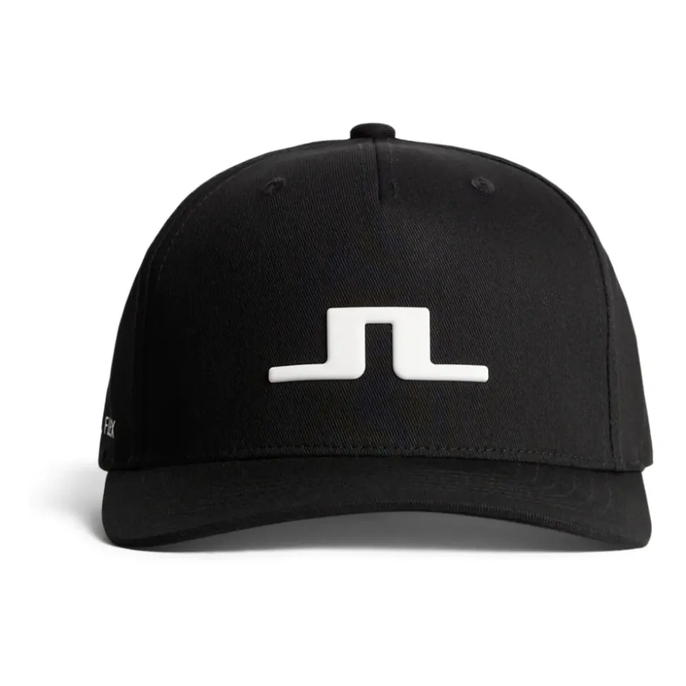 Svart Flexfit Heath Cap med Logo