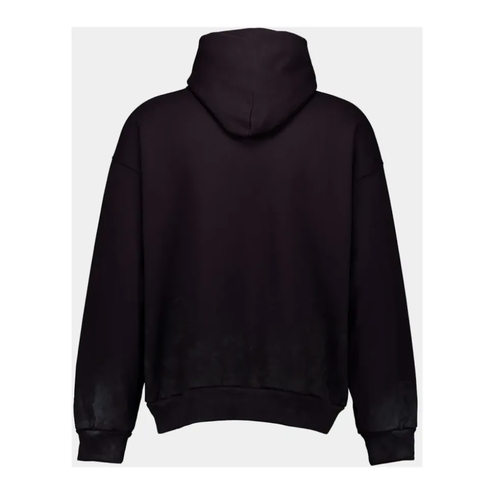 Svart Metal BB Stencil Hoodie