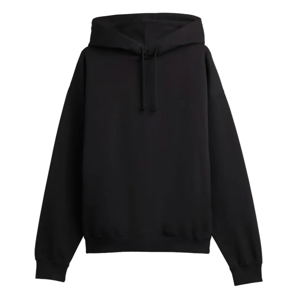 Svart Oversized Hettegenser Pullover Sweater