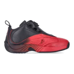 Svart/Rød Basketball Sneakers