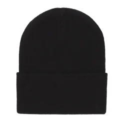 Svart Stencil Beanie Lue