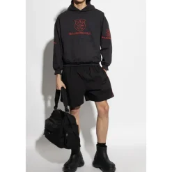 Sweatshirt med krøllete effekt