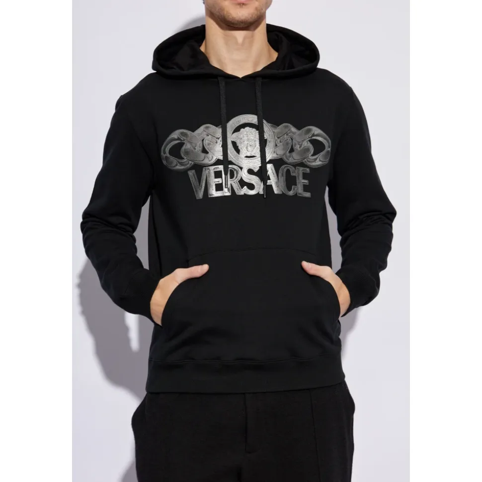 Sweatshirt med Logo
