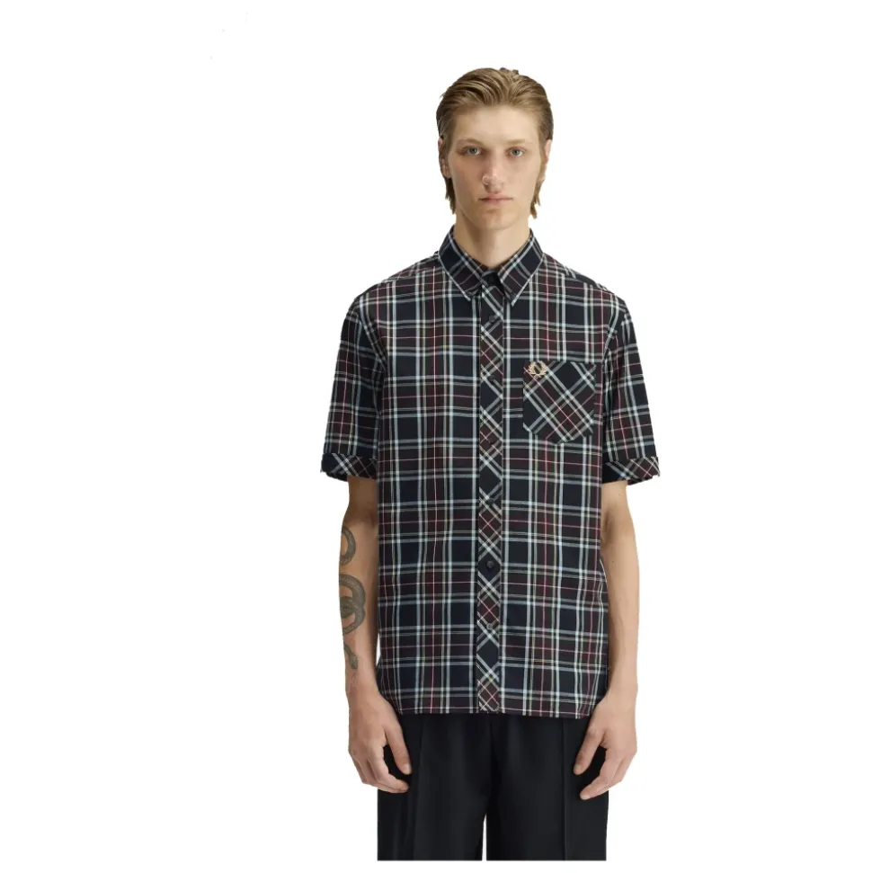 Tartan Poplin Shirt M2434 102