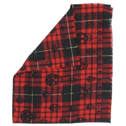 Tartan Skull Foulard Skjerf