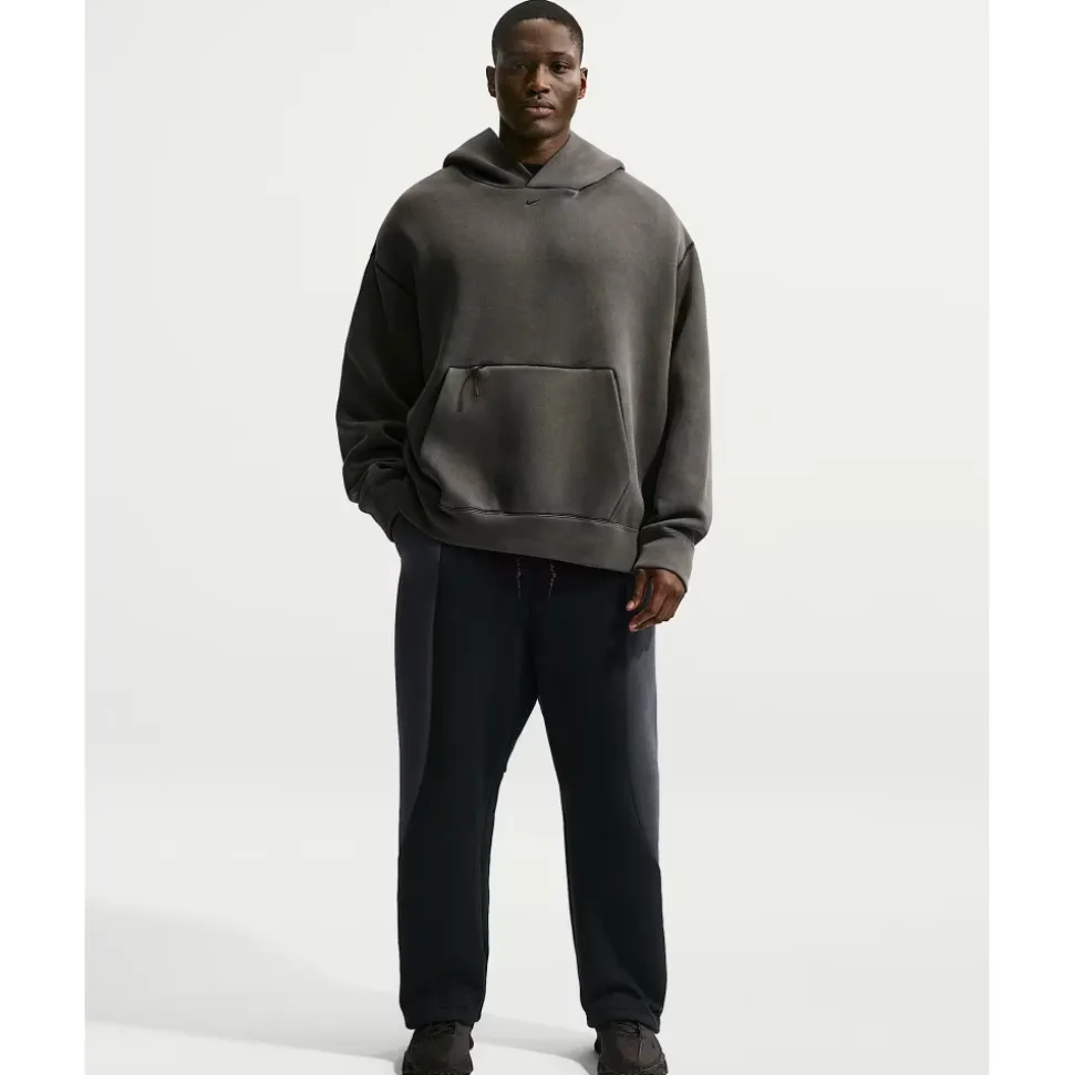 Tech Color-Block Open-Hem Fleece Pants