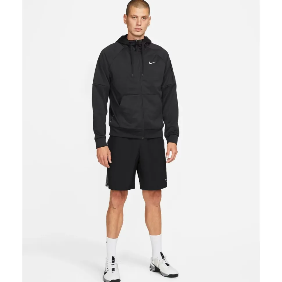 Therma-FIT Fleece Fitnessgenser med hel glidelås