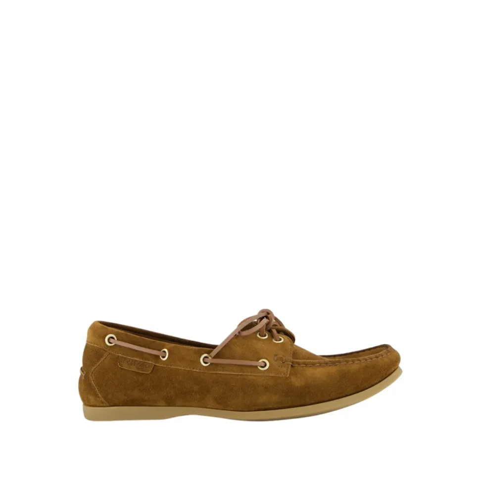 Tobakkbrun Semskede Loafers