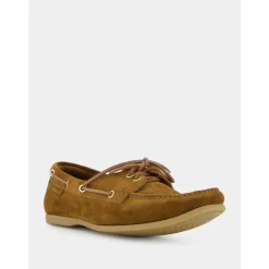 Tobakkbrun Semskede Loafers