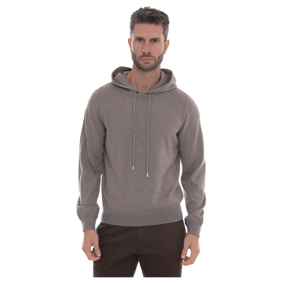 Travel Wool Sweatshirt med hette