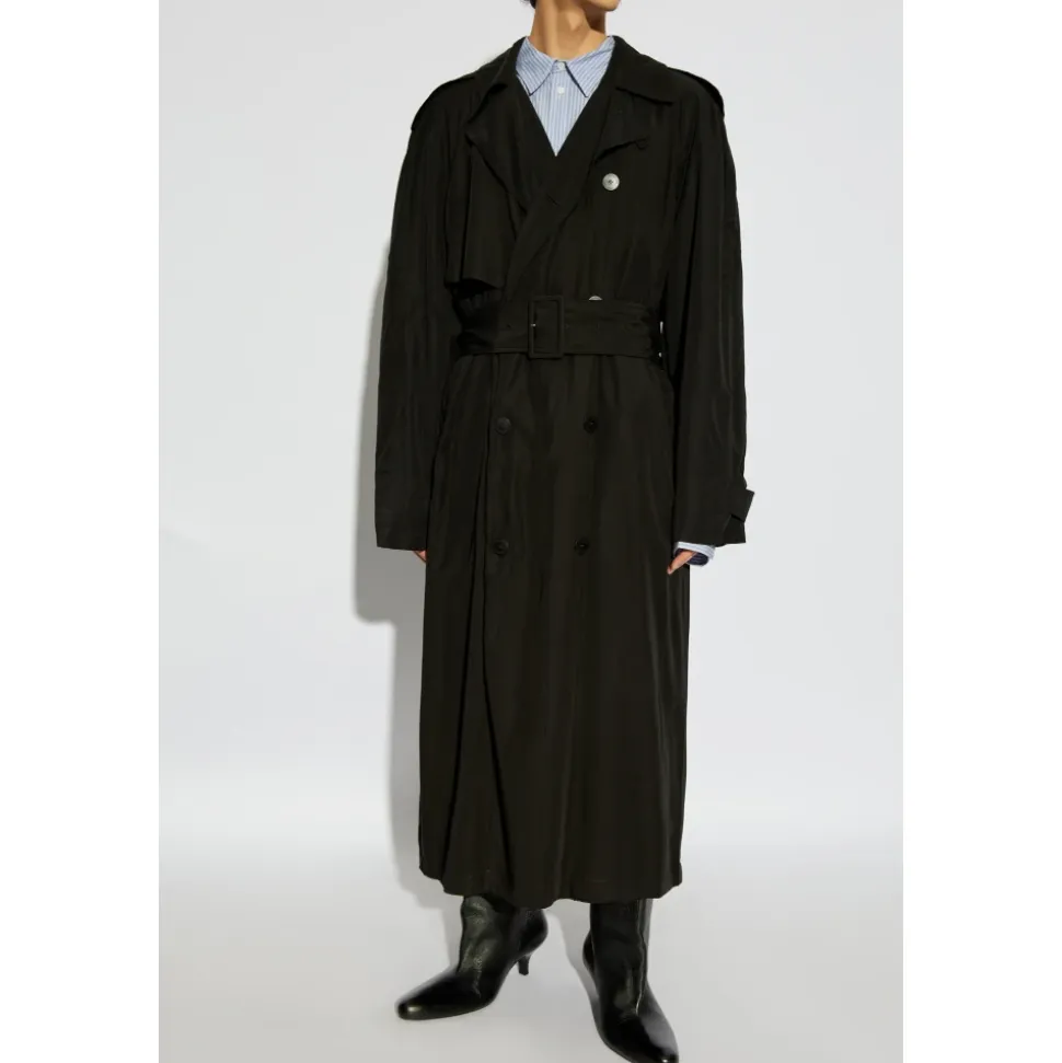 Trenchcoat med belte