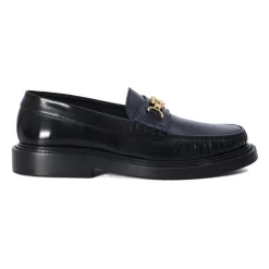 Triomphe Loafers med Gull-tone Logo
