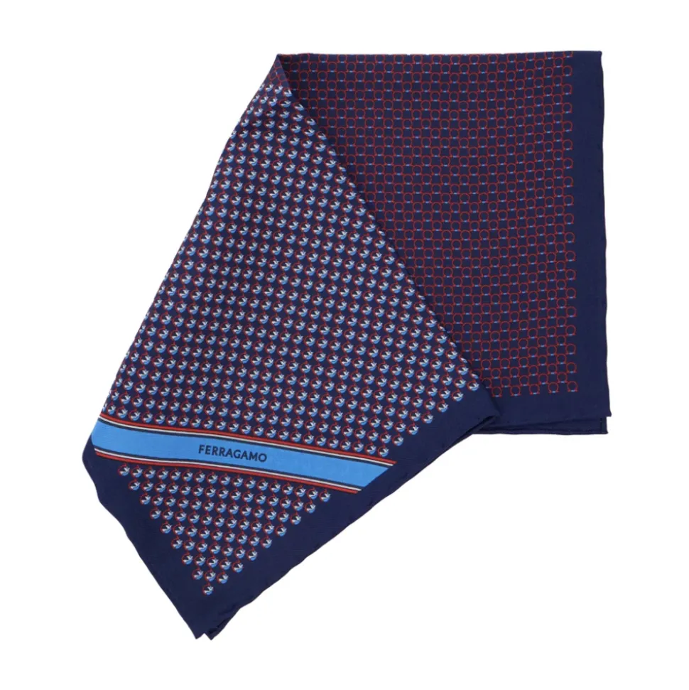 Trykket Silk-Twill Lommetørkle