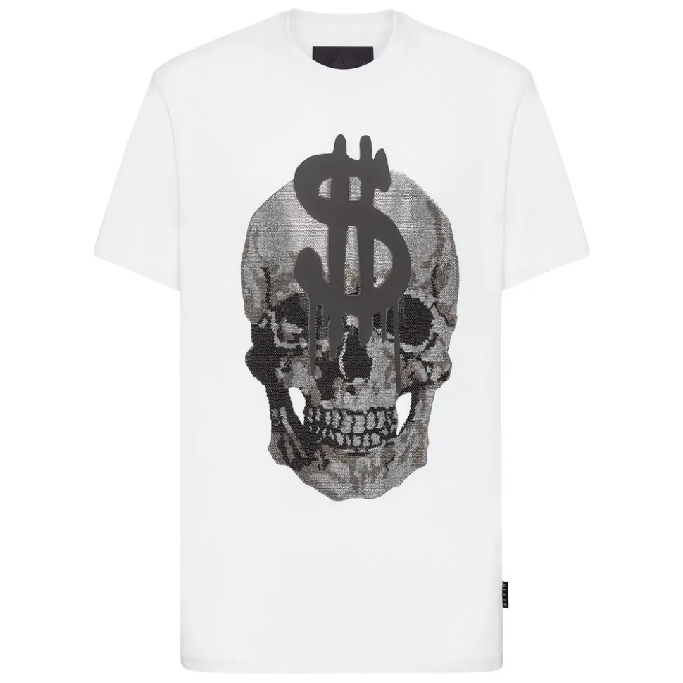 T-shirt Rund Hals SS Skull