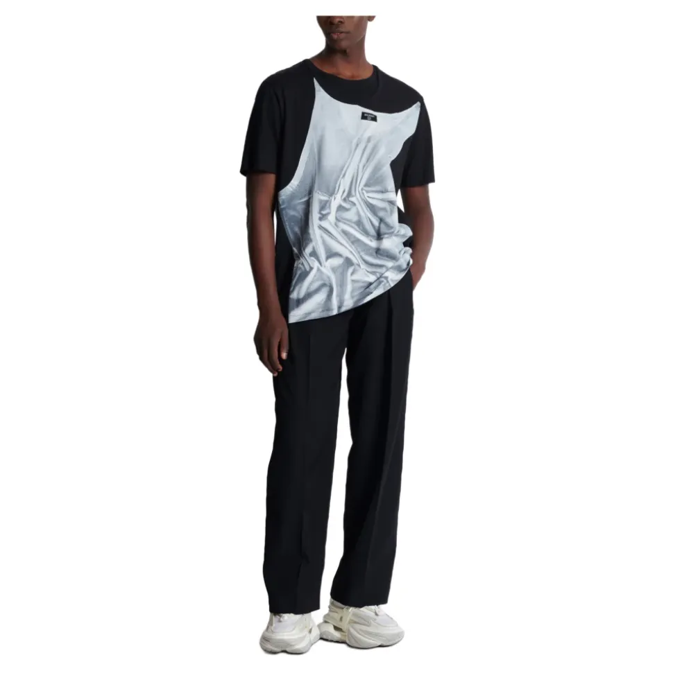 T-skjorte med tanktopp-trykk