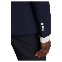 Twill-jakke med 6 knapper