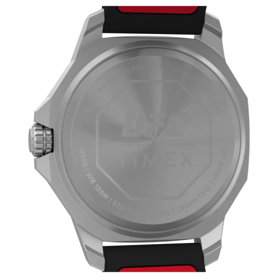 UFC Reveal Analog Klokke Svart Silikon