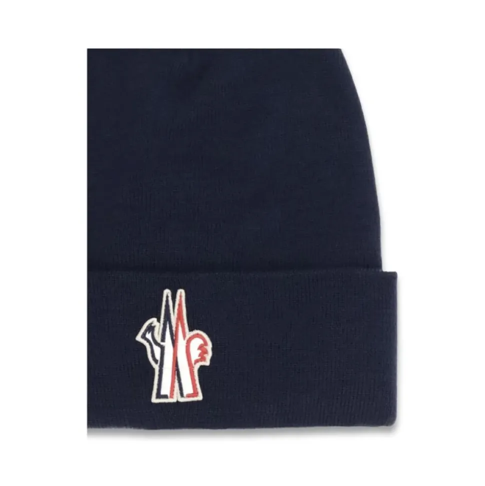 Ull Beanie Lue med Logopatch