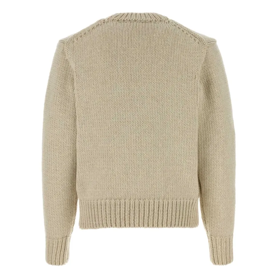 Ull Cashmere Filtet Strikket Cardigan