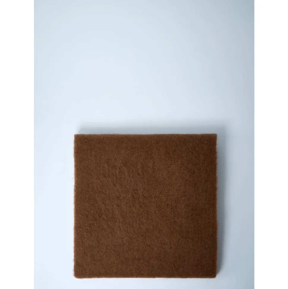 Ull Frynset Skjerf Rektangulært Design