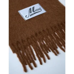Ull Frynset Skjerf Rektangulært Design