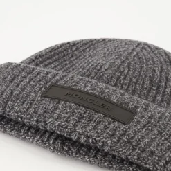 Ull og Kashmir Grå Beanie