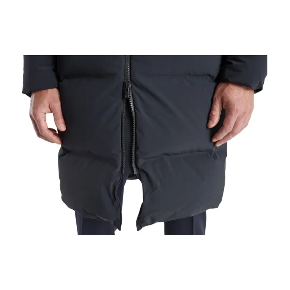 Ultra Varm Svart Parka Kåpe