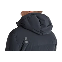 Ultra Varm Svart Parka Kåpe