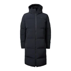 Ultra Varm Svart Parka Kåpe