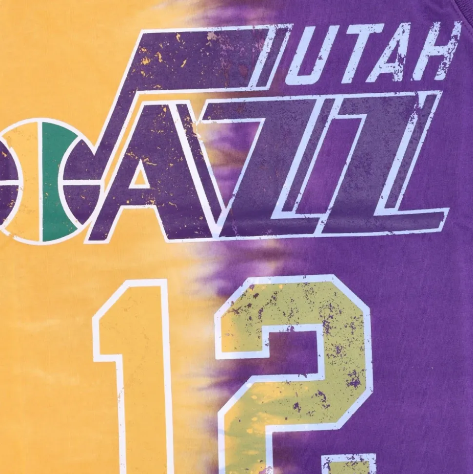 Utah Jazz Tie Dye Tank Top