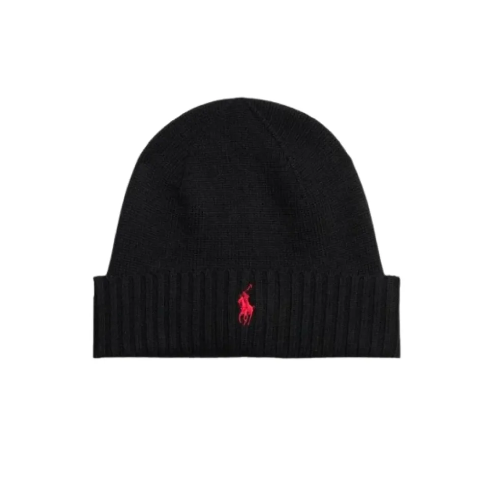 Varm Ribbestrikket Beanie Lue