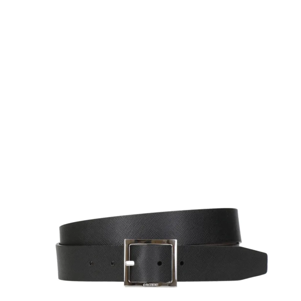 Vendbart skinnbelte