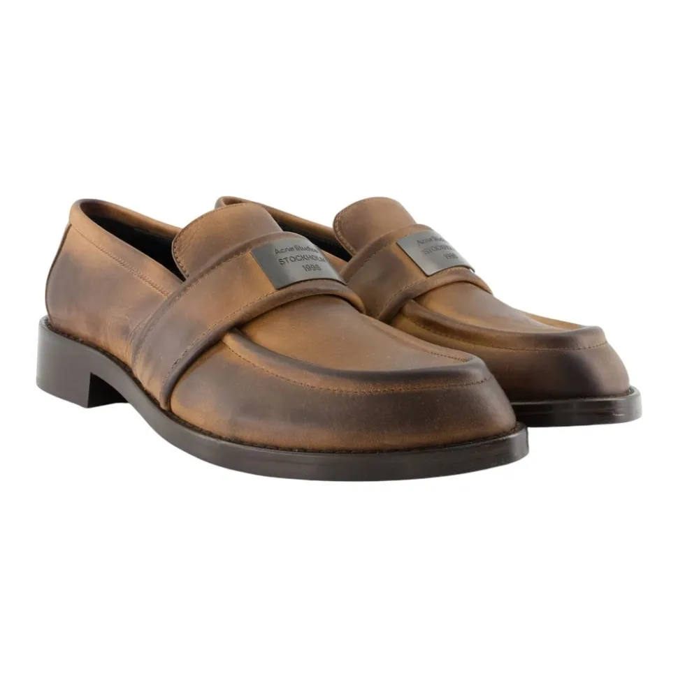 Vintage Leather Loafers