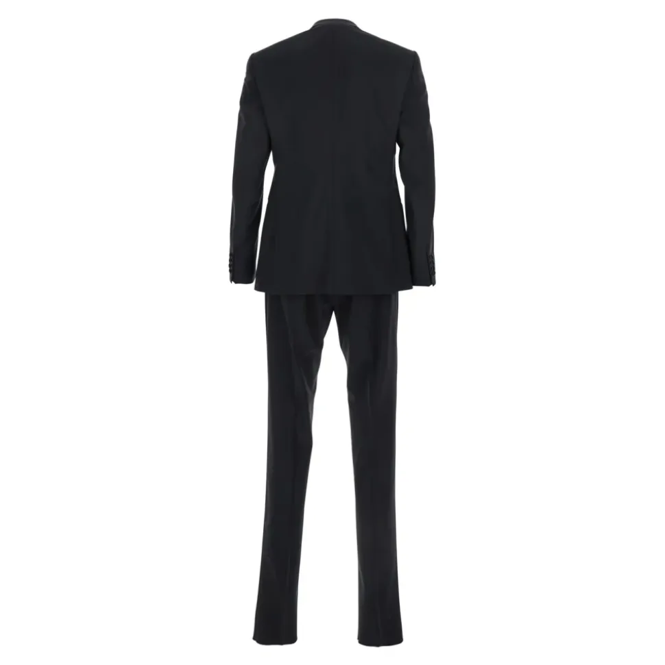 Virgin Wool Stretch Suit