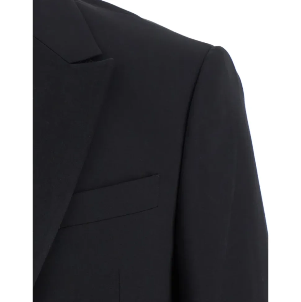 Virgin Wool Stretch Suit