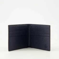 VLogo Signature Grainy Calfskin Wallet