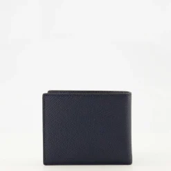 VLogo Signature Grainy Calfskin Wallet