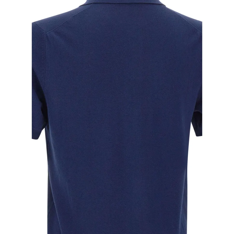 V-neck Polo-Collar T-skjorte