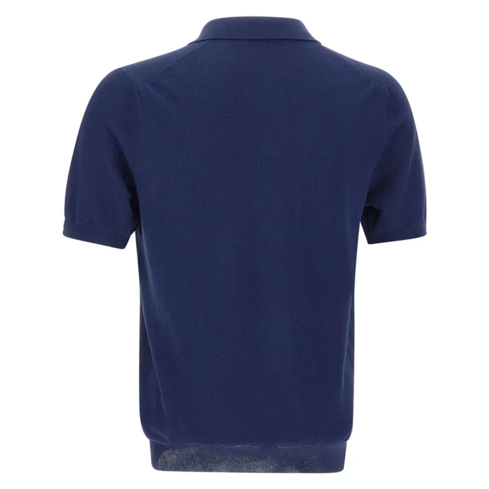 V-neck Polo-Collar T-skjorte