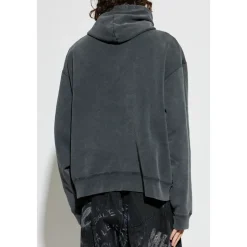 Washed Crayon Loop Oversized Hettegenser
