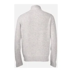 Zip and Button Cardigan