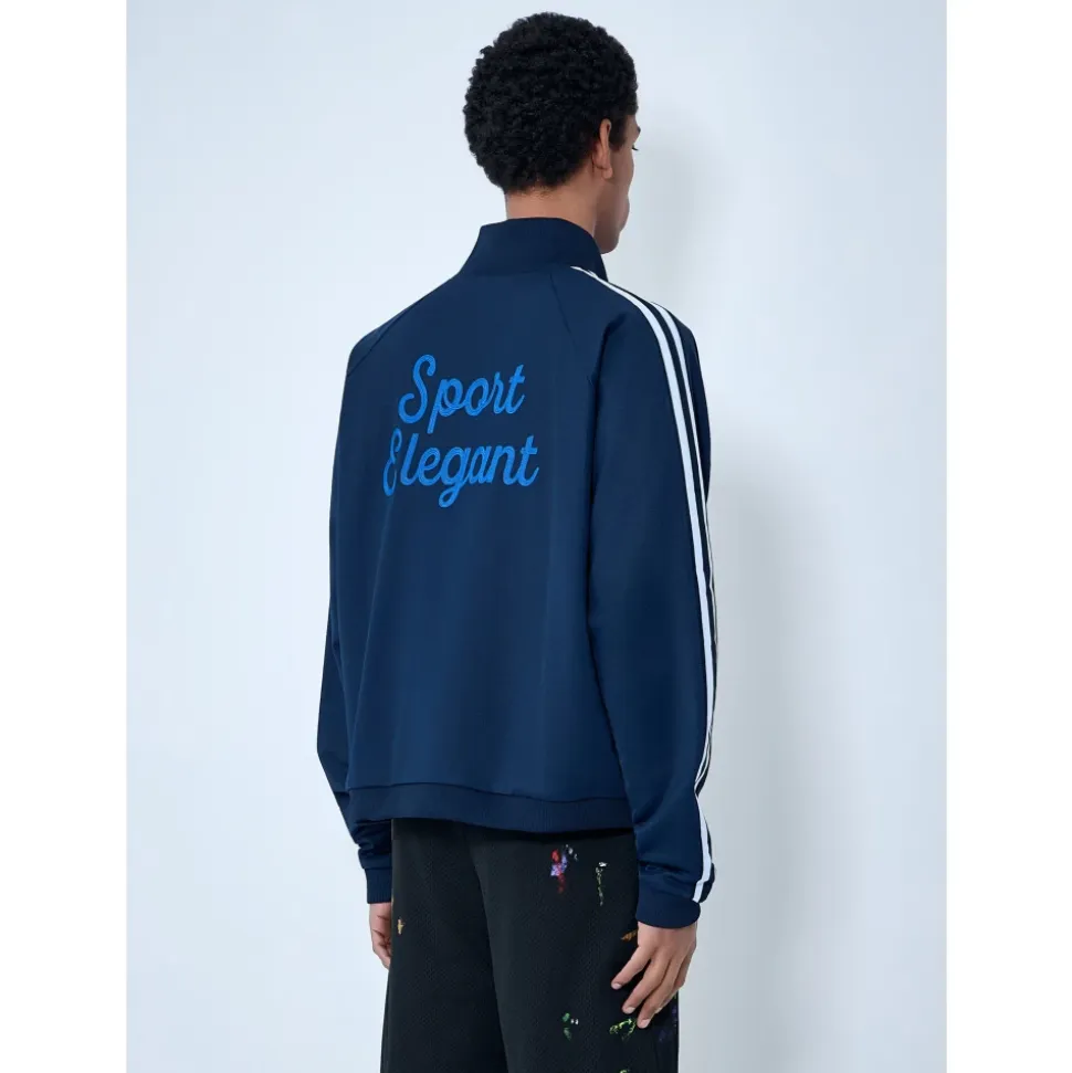 Zip-Front Track Jacket